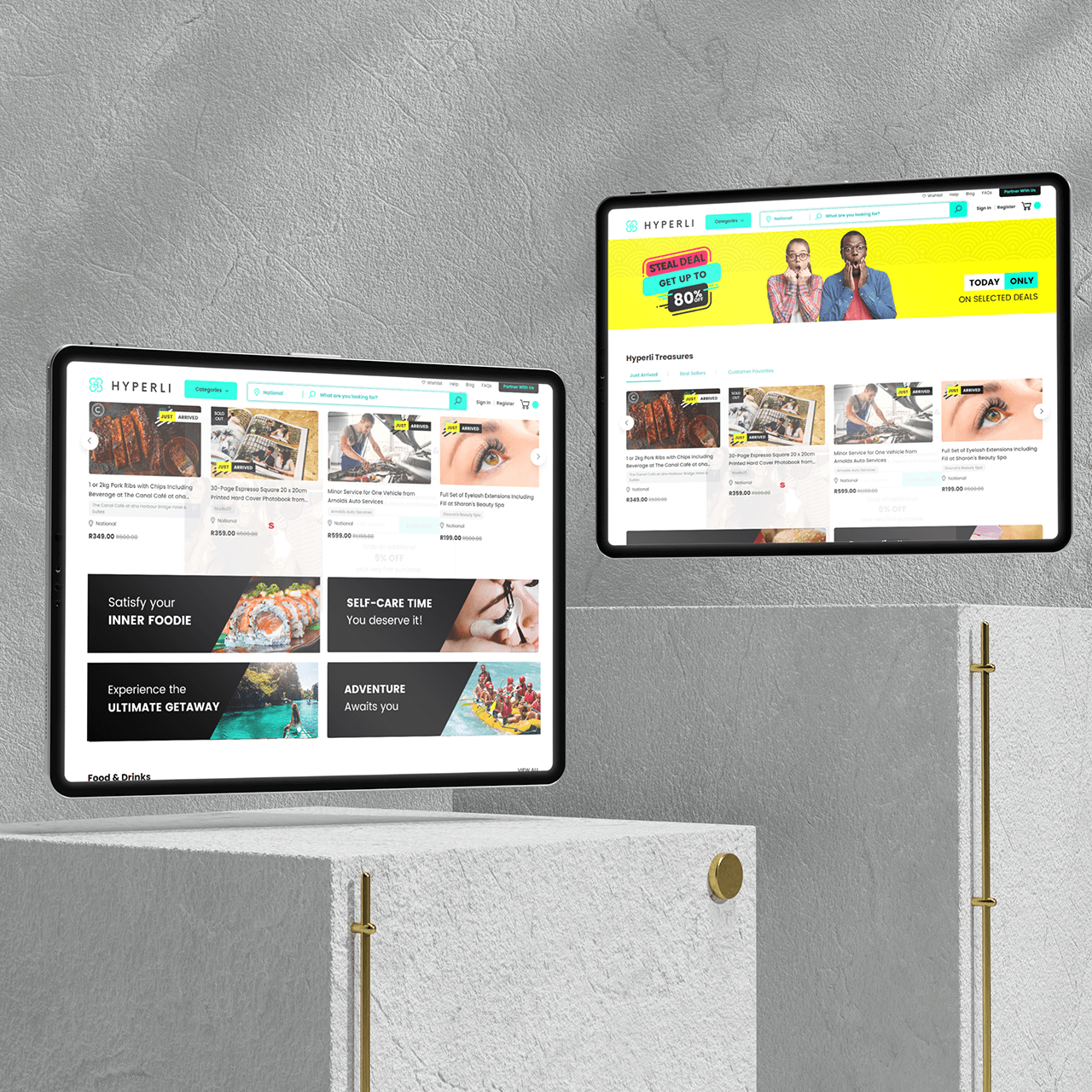 WEBSITE mocks